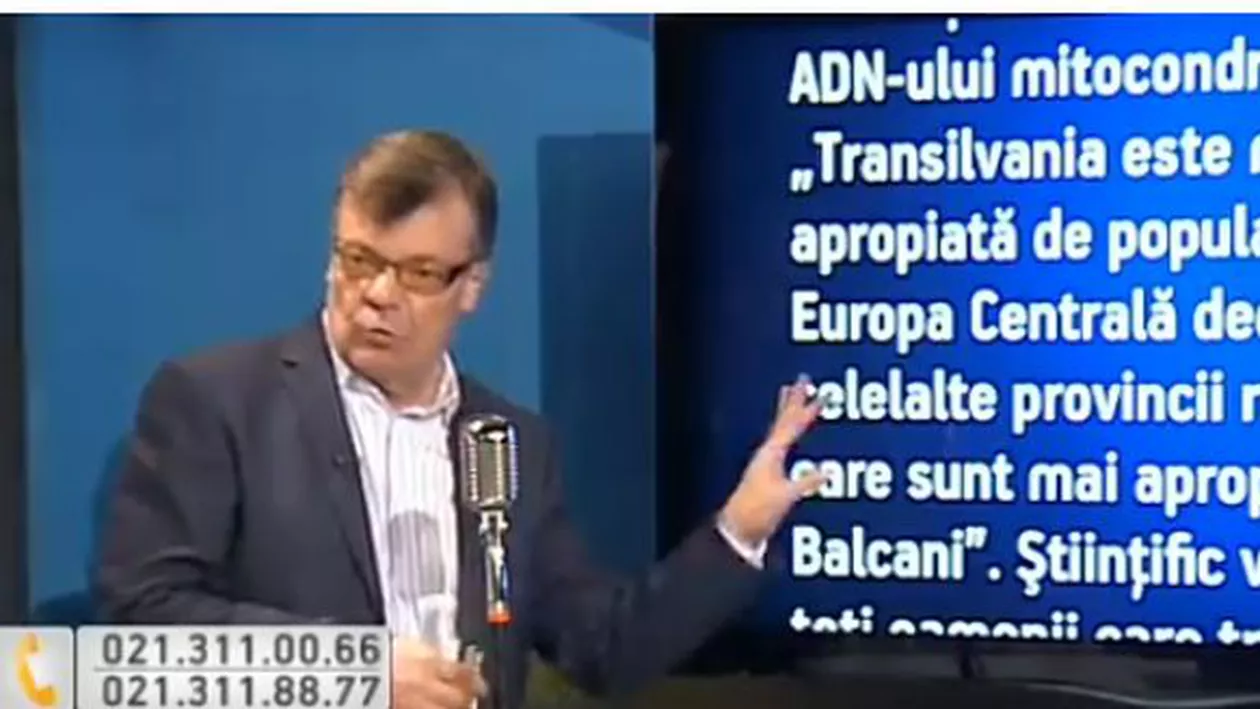 Tudor Barbu a comentat împreună cu telespectatorii emisiunii "Se întâmplă acum" studiul ADN despre originea românilor care arată diferențe între Transilvania și restul provinciilor (VIDEO)