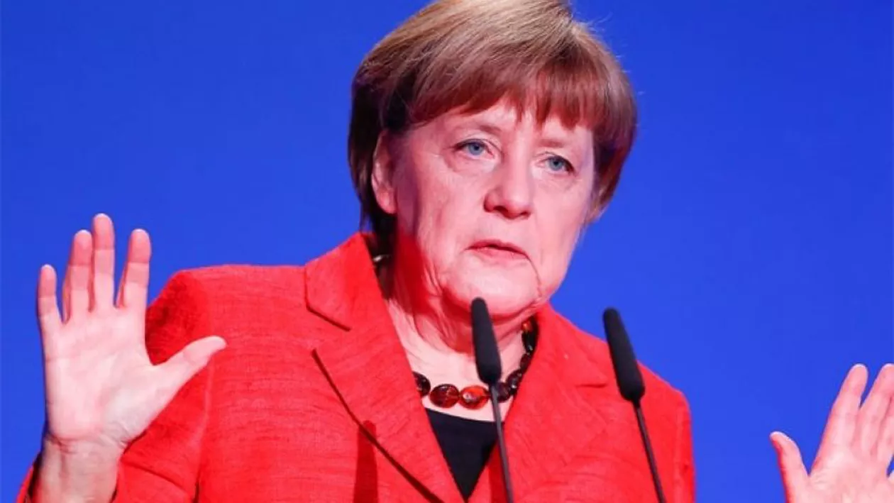Începe SCANDALUL între Turcia și Germania? Cauza o reprezintă o fotografie cu Merkel în chip de Hitler creată de un ziar pro-Erdogan (FOTO)