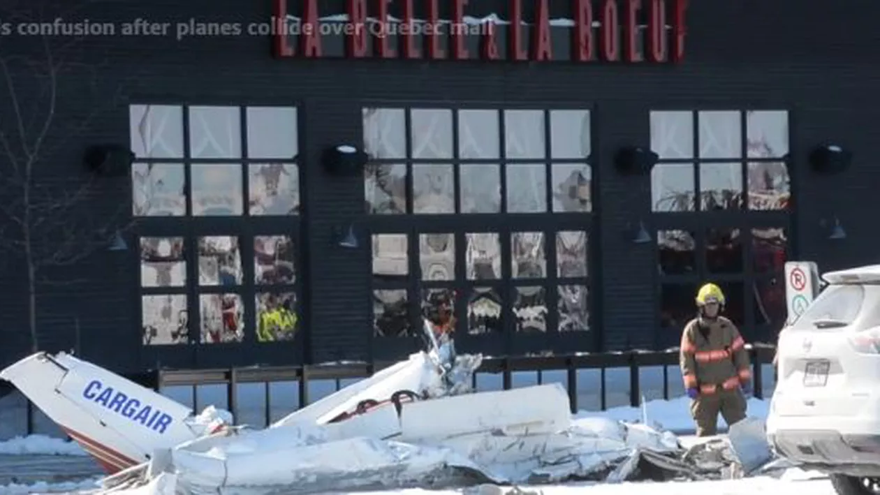 Două avioane s-au ciocnit în Canada. Un pilot a murit, altul se află în stare critică (VIDEO)