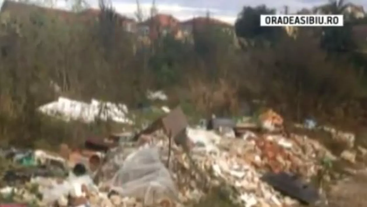 Sibiul a devenit un oraș sufocat de gunoaie. Autoritățile ridică din umeri (VIDEO)