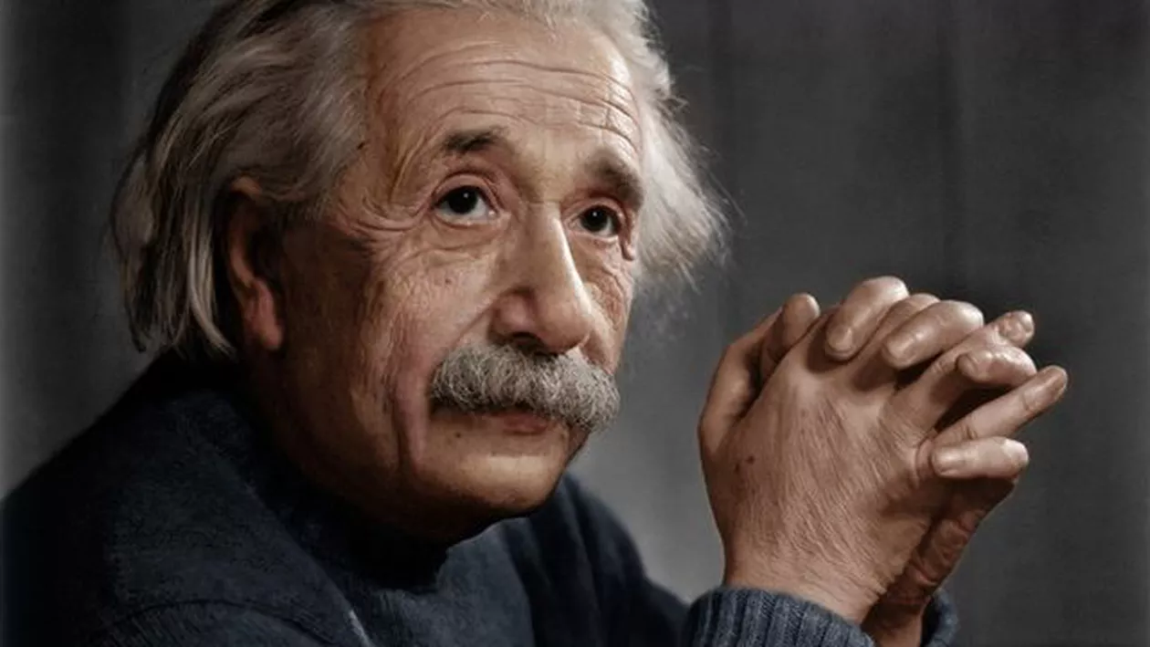 Ghicitoarea scrisă de Albert Einstein, pe vremea când era copil. Se spune că doar 2% dintre oameni o pot rezolva