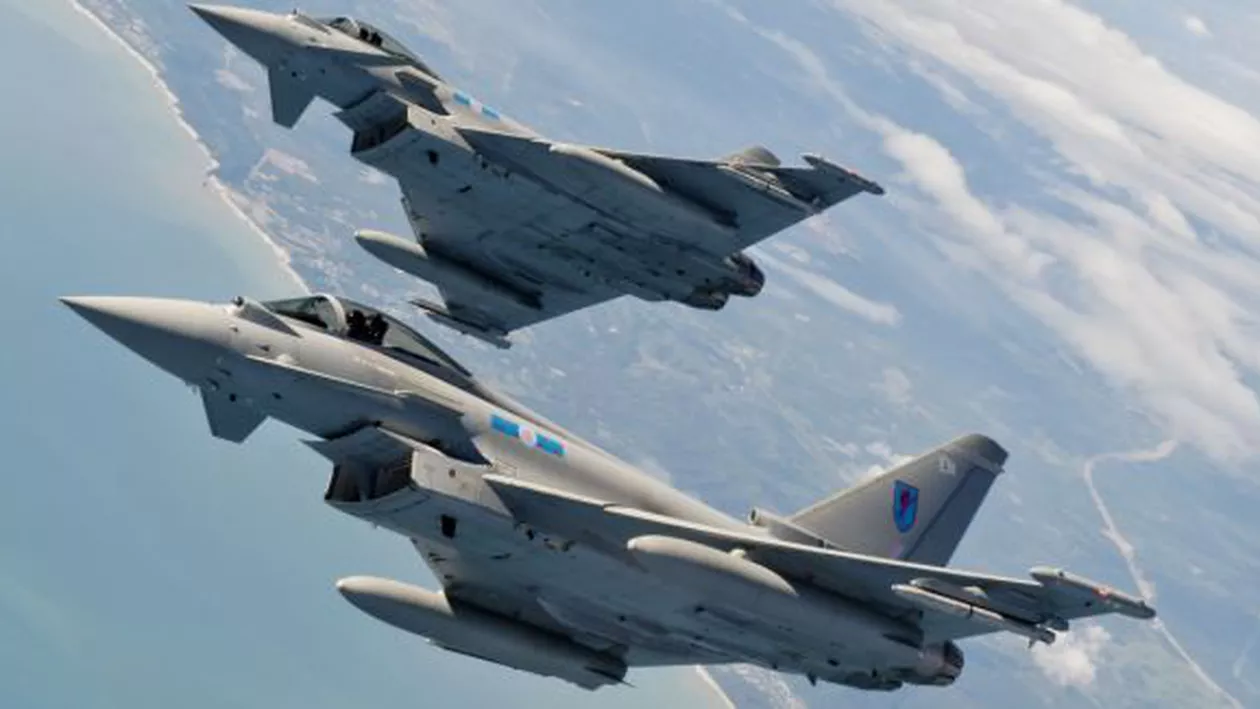 Avioane din Marea Britanie vor executa misiuni de poliție aeriană la Baza Militară de la Mihail Kogălniceanu