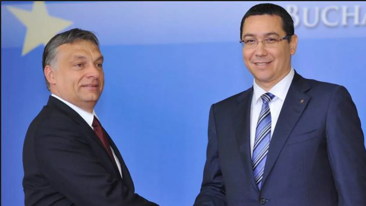 Ponta îl susține pe Viktor Orban împotriva lui Soros: Voi depunde un proiect similar în Parlamentul de la București