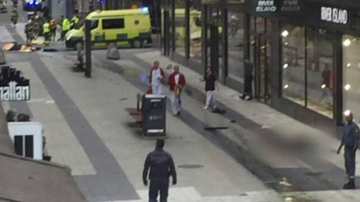 PRIMA imagine: El este atacatorul de la Stockholm (FOTO)