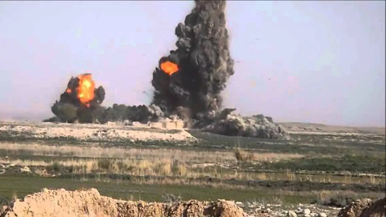 SUA au lansat cea mai mare bombă non-nucleară în Afganistan: ”Mama tuturor bombelor” a avut ca țintă tuneluri ale ISIS (VIDEO)