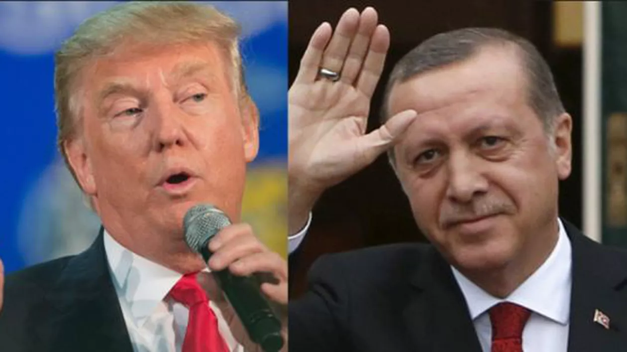 Donald Trump l-a felicitat pe Erdogan pentru rezultatul de referendumul constituțional din Turcia