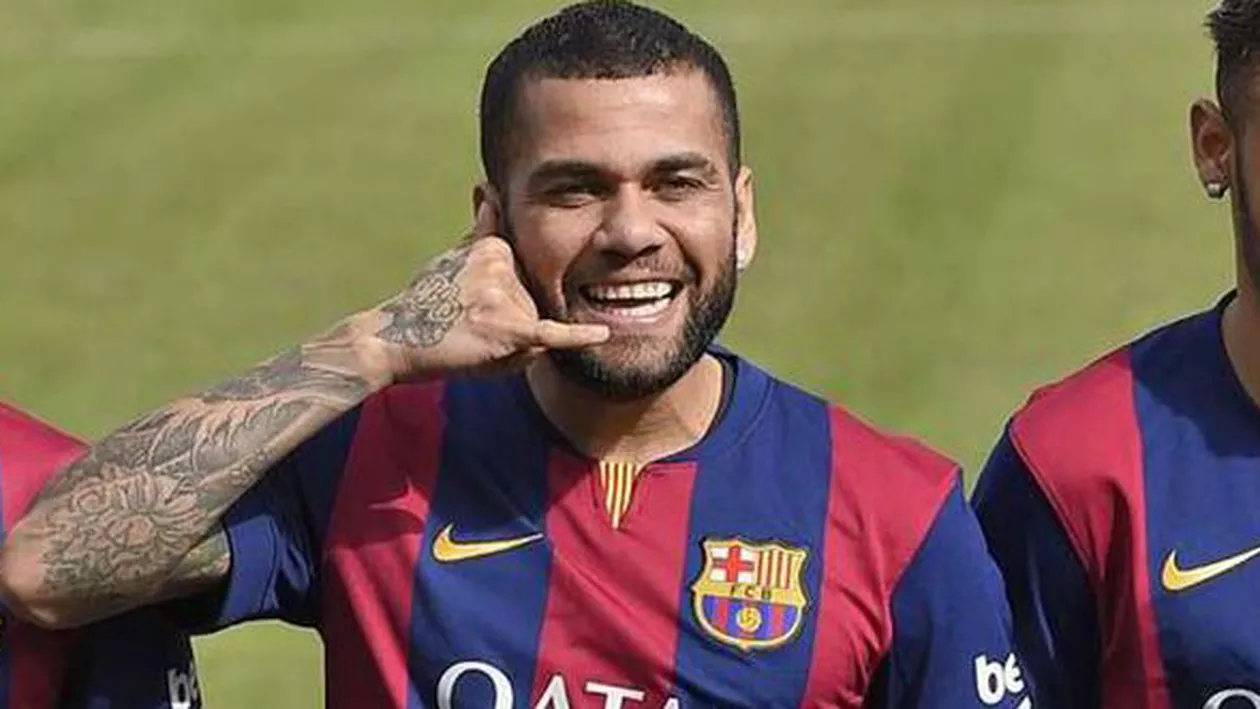 Gest EMOȚIONANT: Reacția lui Dani Alves la revenirea pe Camp Nou a impresionat fanii (FOTO)