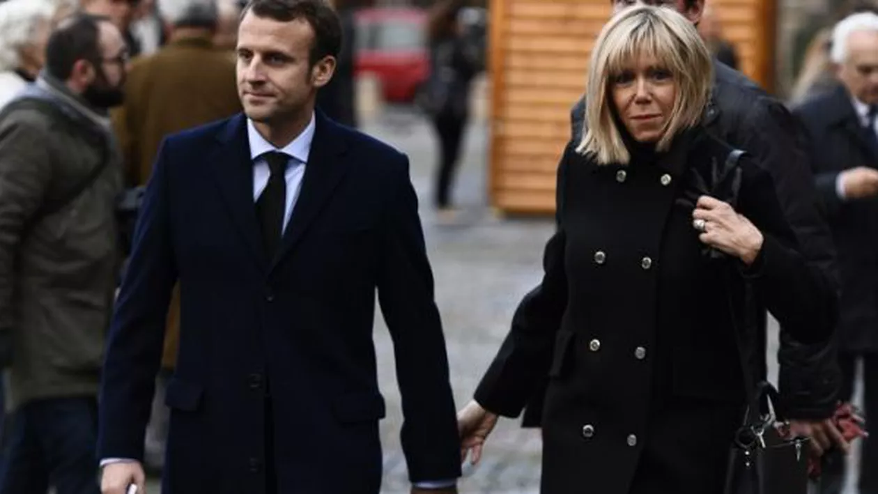 Dacă Macron ajunge președintele Franței, Brigitte va fi cea mai neobişnuită primă doamnă (FOTO)
