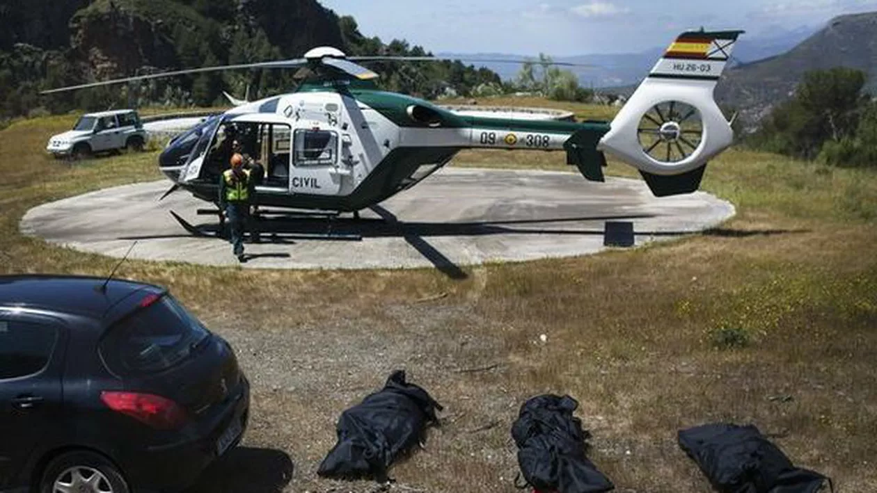 Trei cetățeni germani, găsiți morți după ce un avion s-a prăbușit în Spania (FOTO)