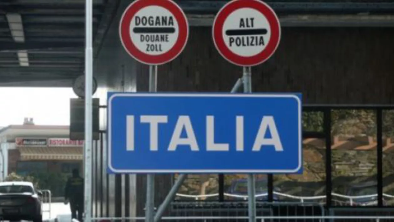 Italia reintroduce CONTROLUL LA FRONTIERE! Avertismentul MAE pentru români