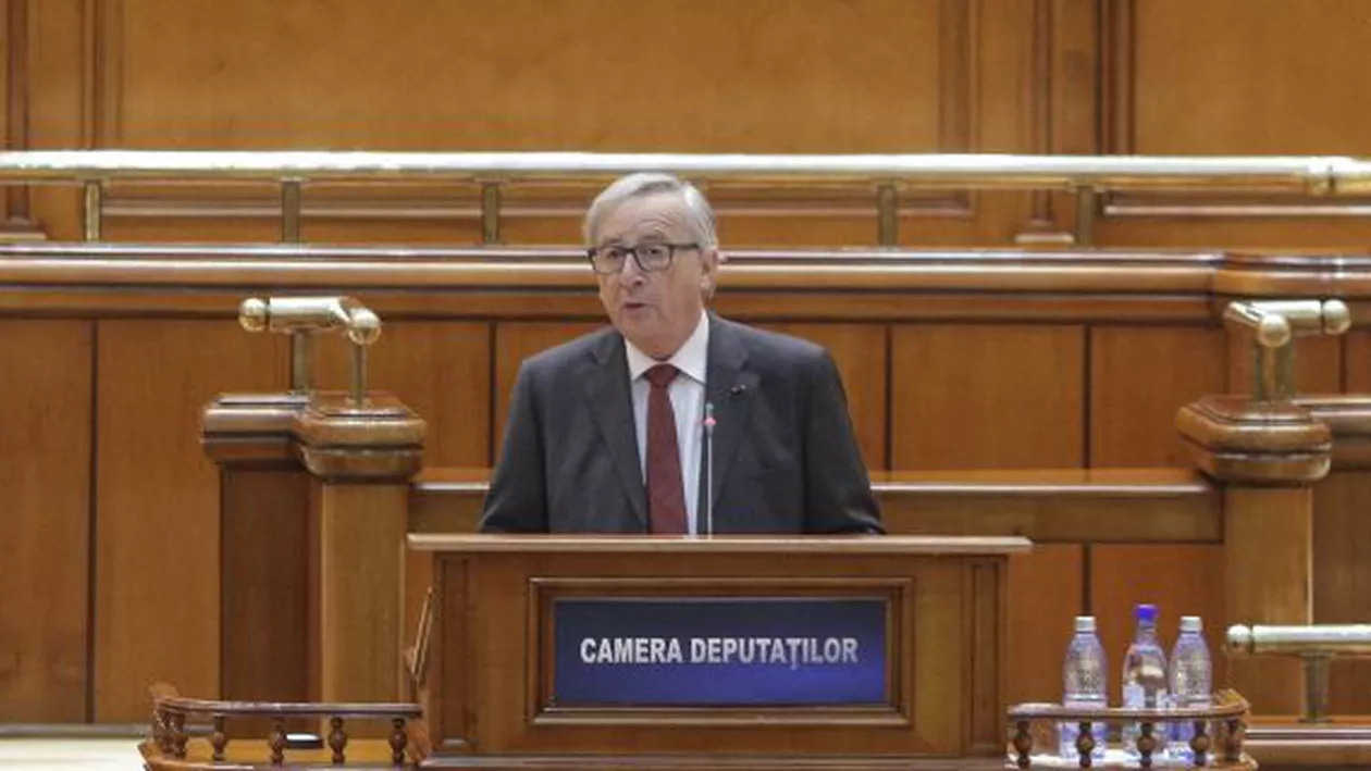 Jean-Claude Juncker: Îmi doresc ca România să adere cât mai repede la Spaţiul Schengen pentru că România o merită (VIDEO)