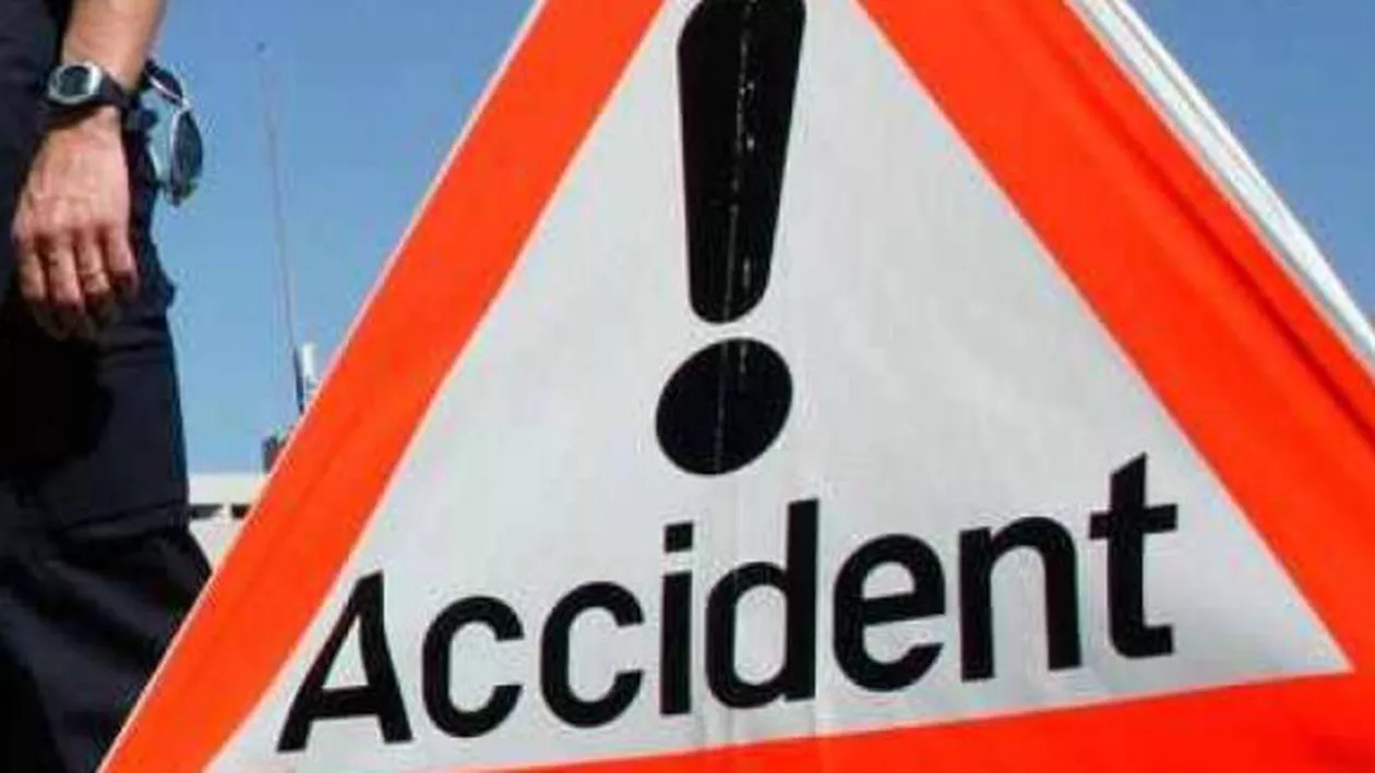 Șase persoane, printre care trei copii, rănite într-un accident pe DN1