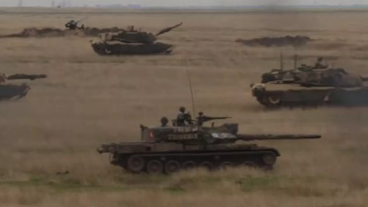 Cel mai mare tanc din dotarea armatei Statelor Unite a sosit în România în cadrul exercițiilor comune NATO