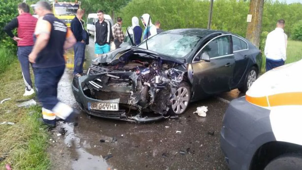 Accident grav în Giurgiu. Un mort şi trei răniţi