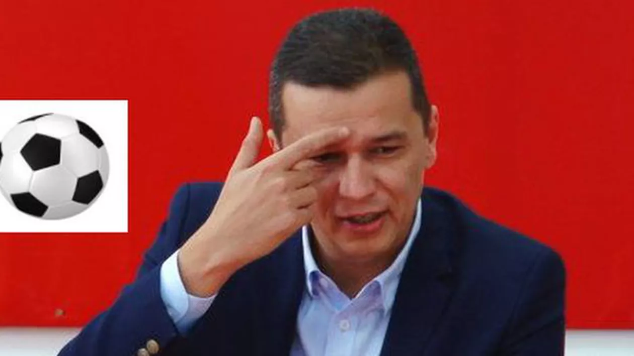 Premierul microbist. Sorin Grindeanu șochează: Cu ce echipă de fotbal ține – “Sunt genul înrăit”