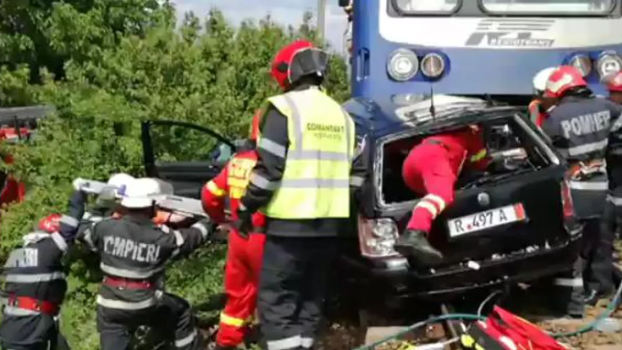 Drama familiei lovită de tren continuă! Singura supraviețuitoare a murit la spital