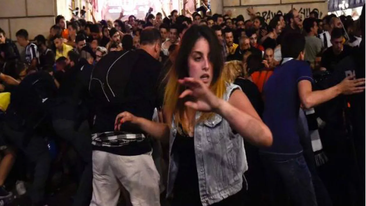 HAOS LA TORINO în timpul finalei Ligii Campionilor: Peste 1000 de răniți, după o alertă cu bombă (FOTO-VIDEO)