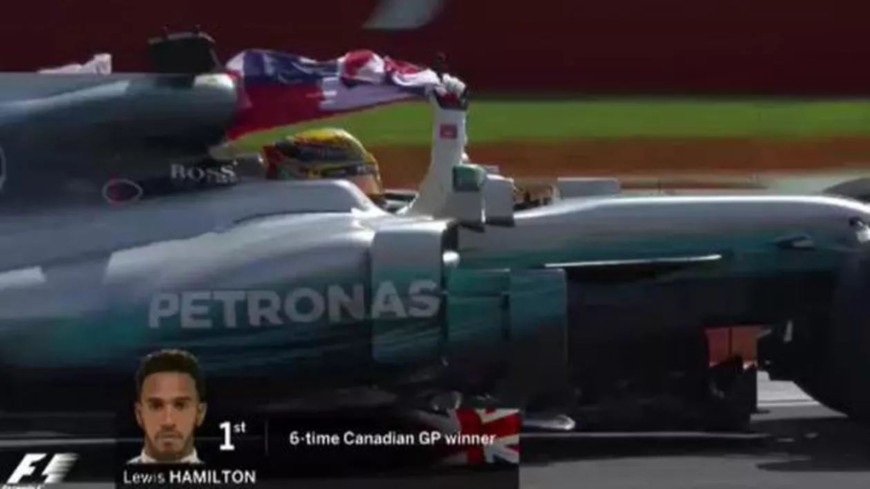 ​Formula 1: Lewis Hamilton a câștigat pentru a ȘASEA oară Marele Premiu al Canadei!