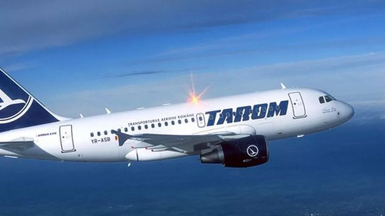 "S-a auzit o bubuitură groaznică". Un avion Tarom a aterizat de urgență din cauza unor defecțiuni la motor (FOTO)