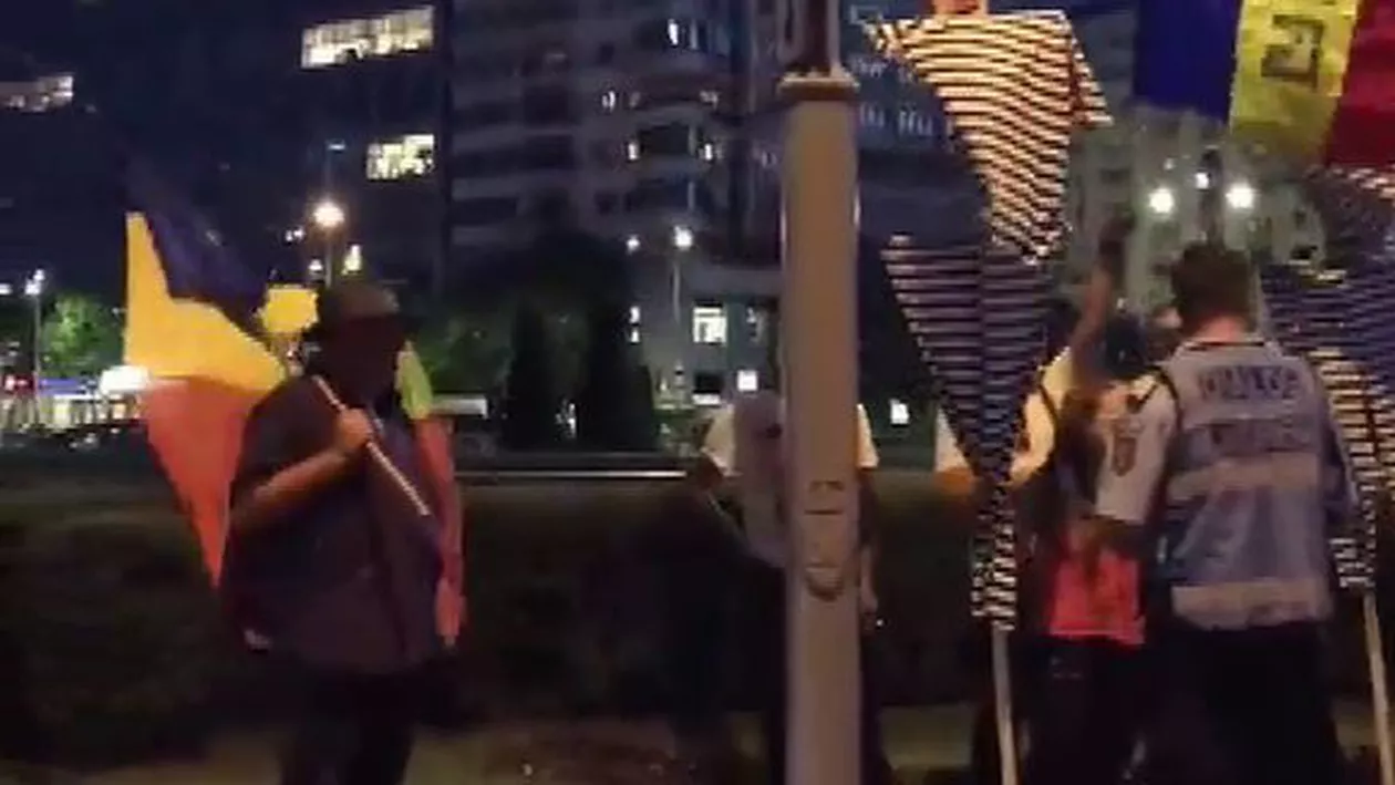 Susținătorii lui Sorin Grindeanu, MANIFESTAȚIE în Piața Victoriei! Ce scandează oamenii