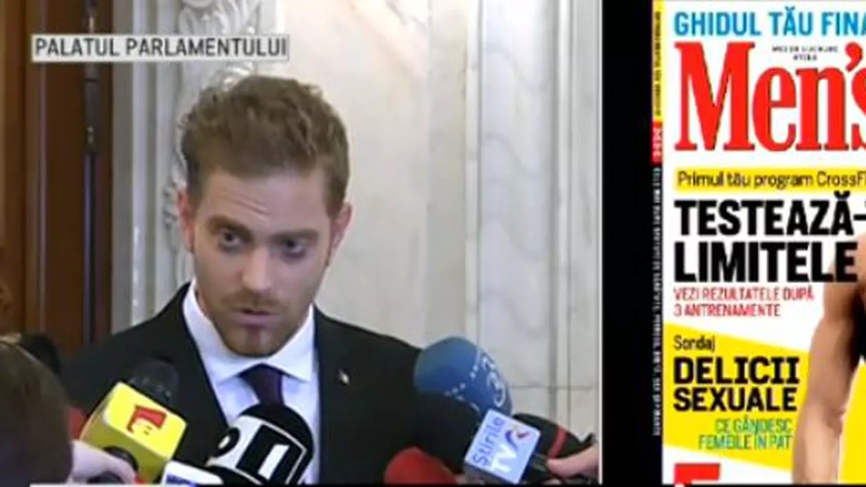 Ministrul Laufer și POZELE SEXY: ”Mi s-a părut MIȘTO!” (VIDEO)
