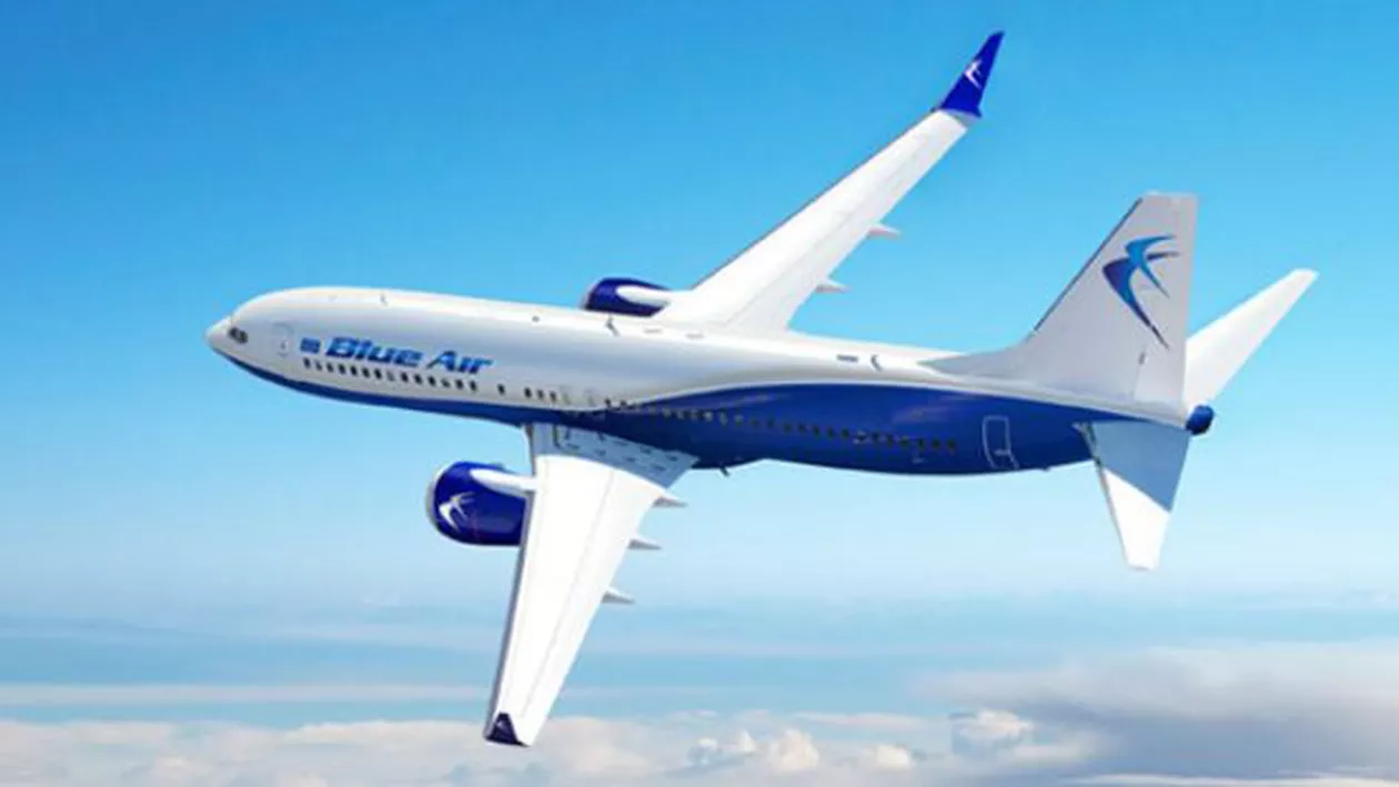 PANICĂ pe Otopeni: Motorul unei aeronave Blue Air tocmai A CEDAT!