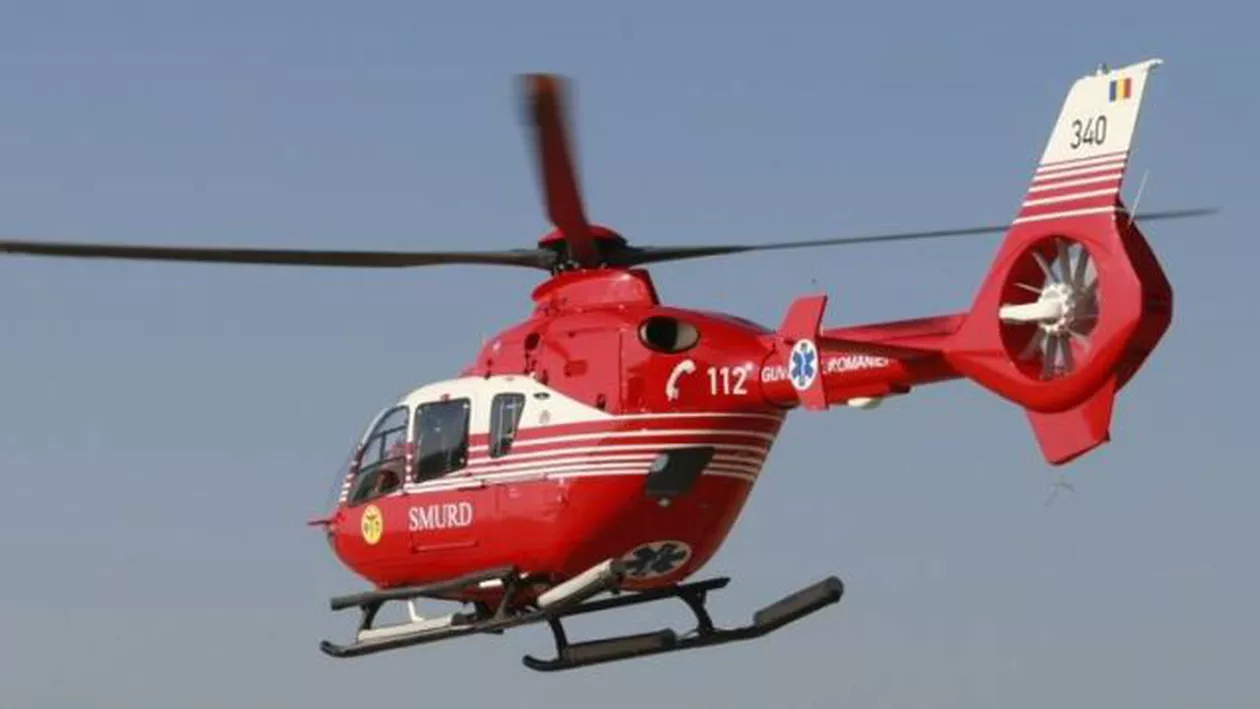 Grav accident de circulație pe DN1: A fost solicitat intervenția unui elicopter SMURD (VIDEO)