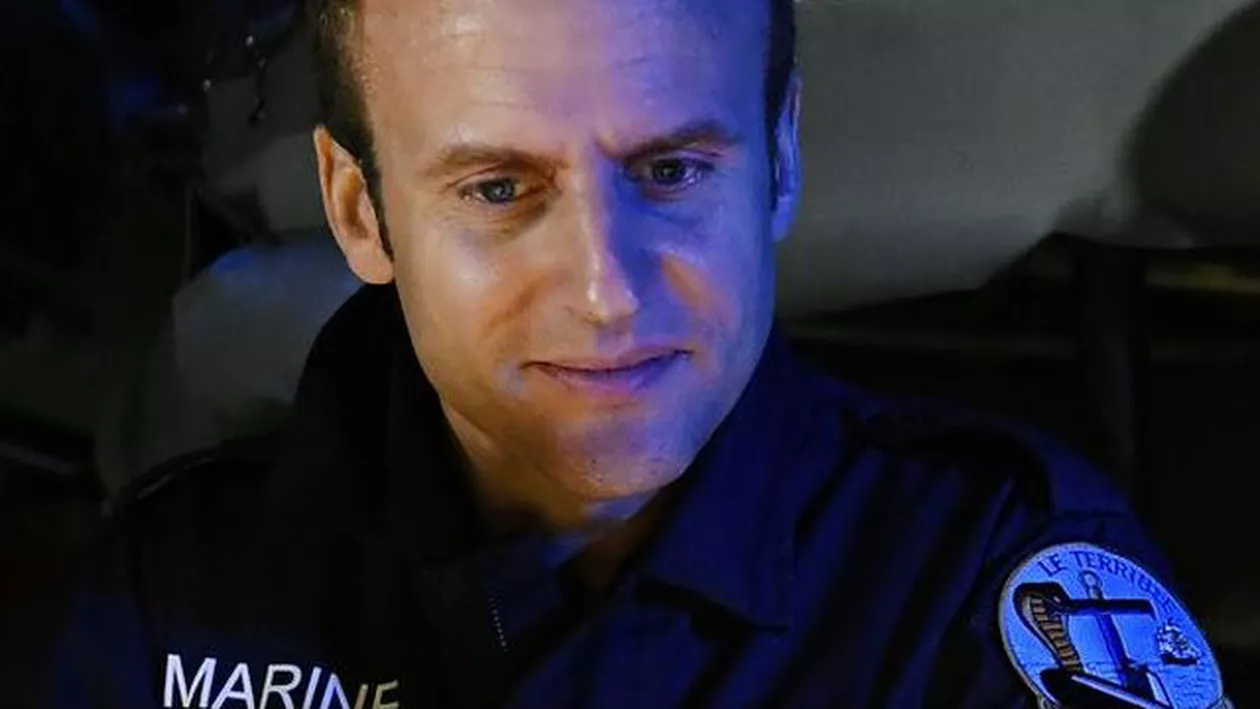 Președintele Franței a coborât la bordul submarinului NUCLEAR „Le Terrible”. Macron a DECIS să...(FOTO)