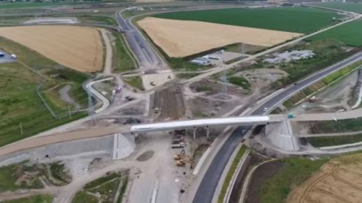 Cum arată cel mai spectaculos NOD RUTIER din România: Vom avea conexiune directă (VIDEO)