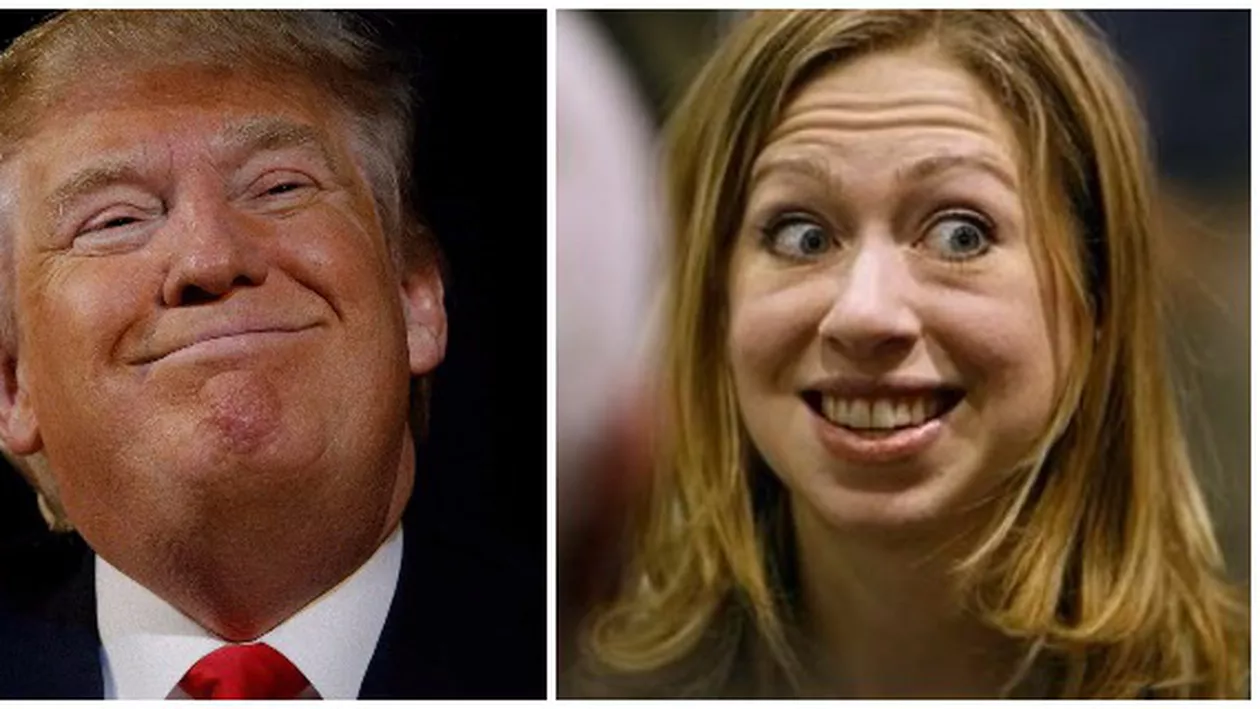 Trump se CEARTĂ cu Chelsea Clinton pe Twitter din cauza fiicei sale, Ivanka!!