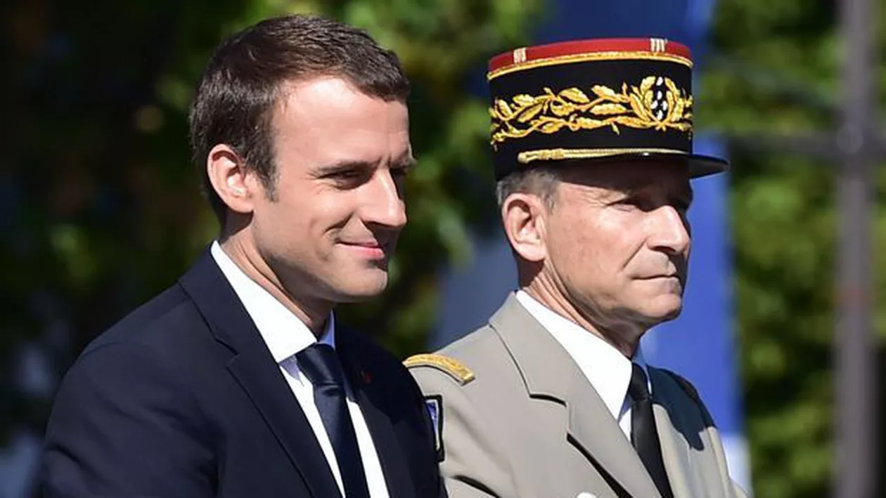 LOVITURĂ pentru Macron: Șeful armatei franceze a DEMISIONAT! "N-am să permit să fiu f...t în felul acesta"