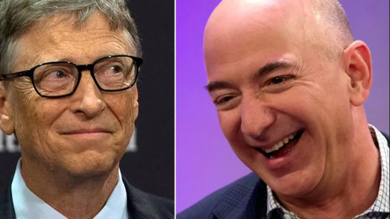 Bill Gates a fost DETRONAT de fondatorul Amazon