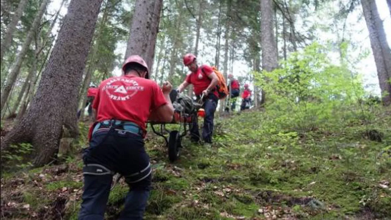 Intervenție spectaculoasă în masivul Retezat: Un turist cu răni la cap a fost salvat