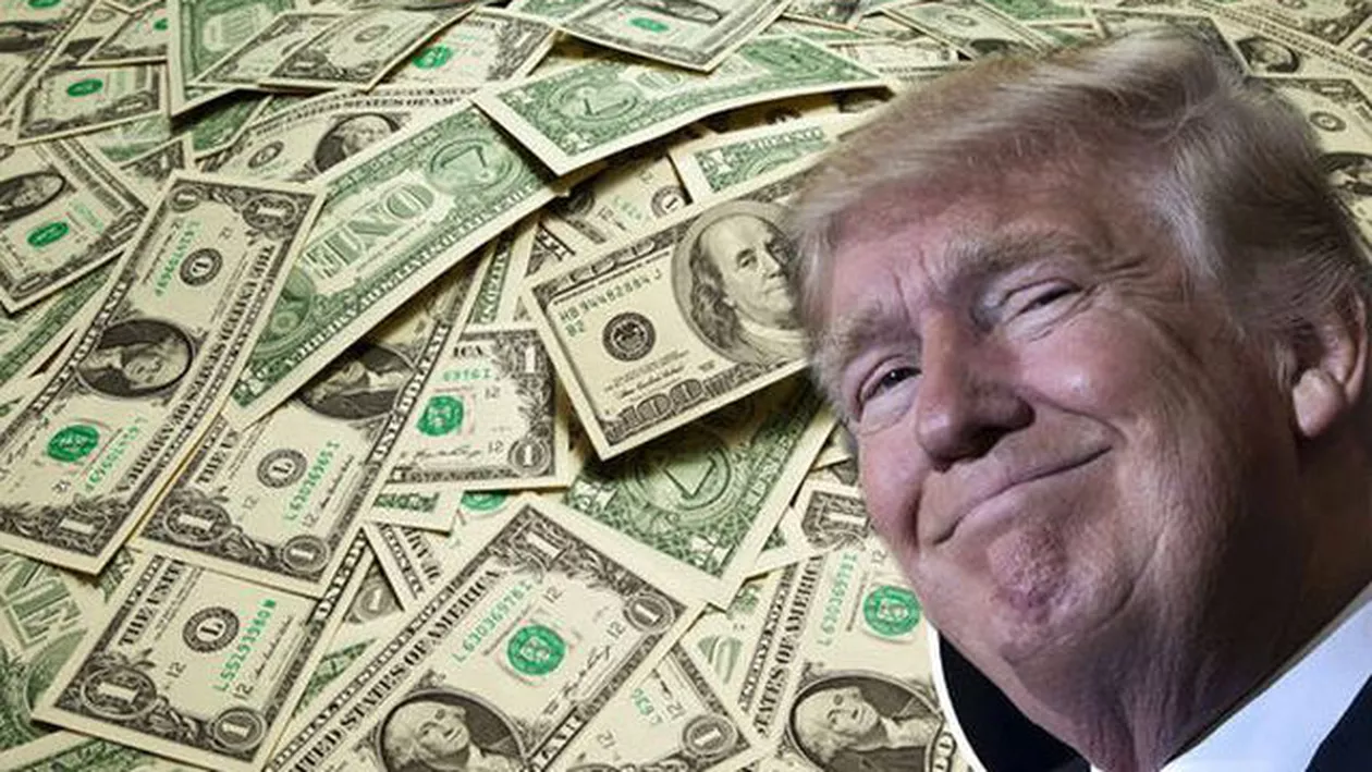 Numele Trump vinde bine: Record la licitația unei schițe semnată de președintele american (FOTO)