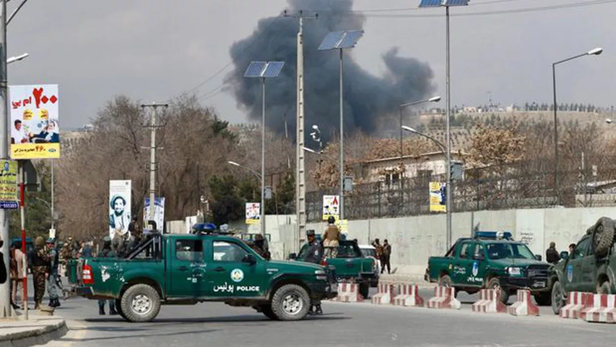 Atentat terorist la Ambasada Irakului din Kabul (FOTO)