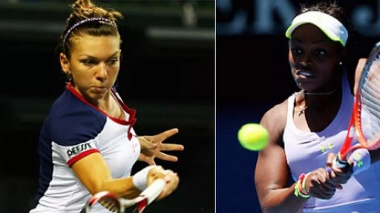 Simona Halep și-a comentat meciul disputat împotriva americancei Sloane Stephens: "Reverul acela a fost bun! Da, mi-a plăcut!" (VIDEO)