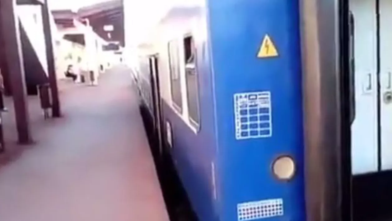 Galați: Iată ce se întâmplă când DOREL construiește peronul unei gări! (VIDEO)