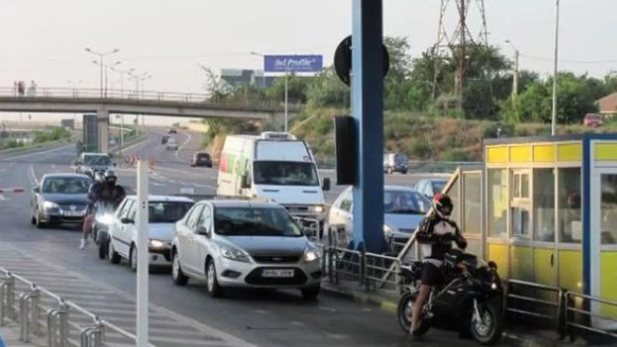 Jaf în 30 de secunde la stația de taxare de la Giurgeni (VIDEO)