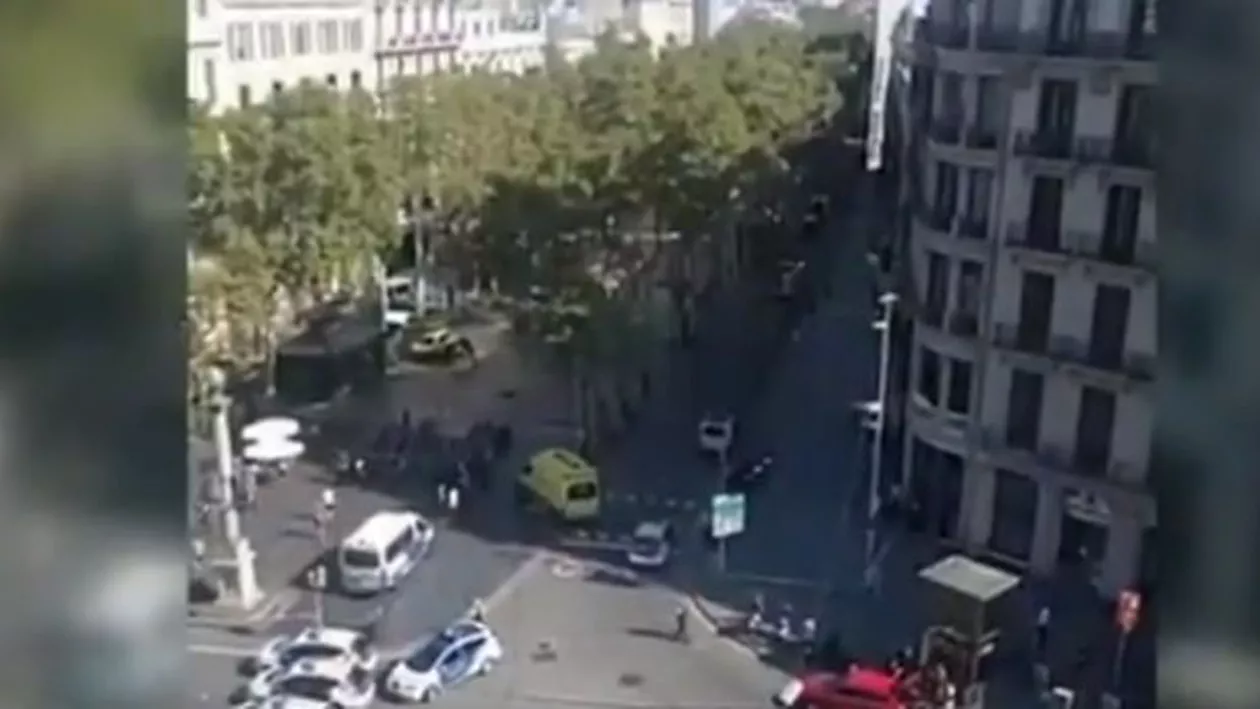 Un român a fost rănit în atacul terorist de la Barcelona 