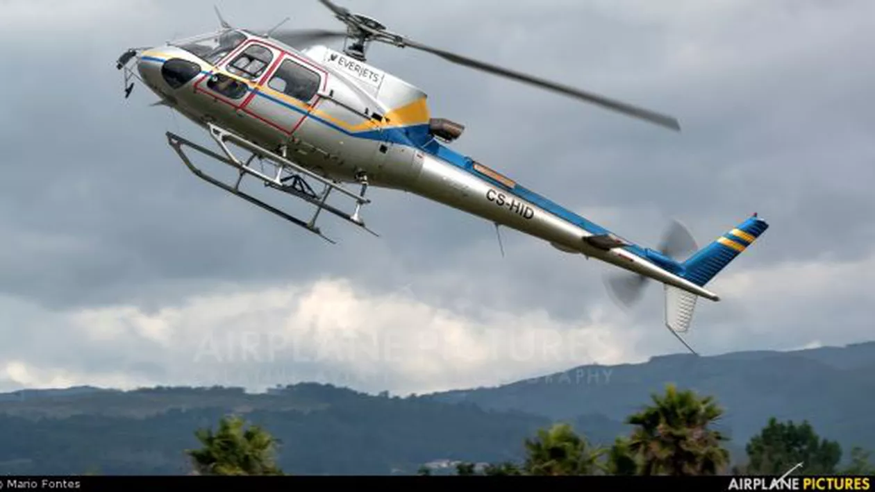 Un elicopter s-a prăbușit în Portugalia