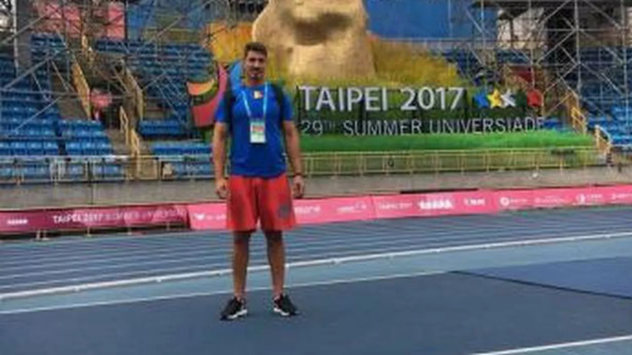 Alin Firfirică, medalie de argint la aruncarea discului la Universiada de la Taipei