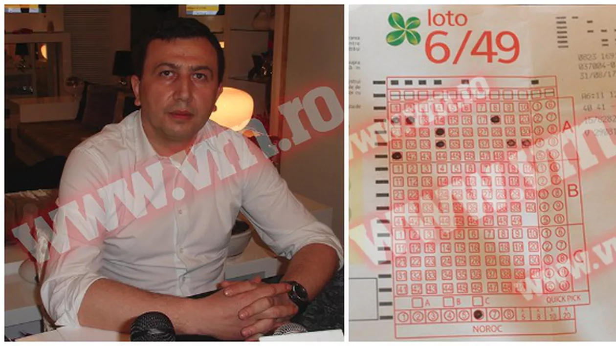 Ban la ban trage: Câștigătorul MARELUI PREMIU de 2,6 milioane euro la Loto este un om de afaceri din Bârlad, care în 1998 a mai câștigat o dată POTUL. În 2012 el a candidat la primăria orașului!