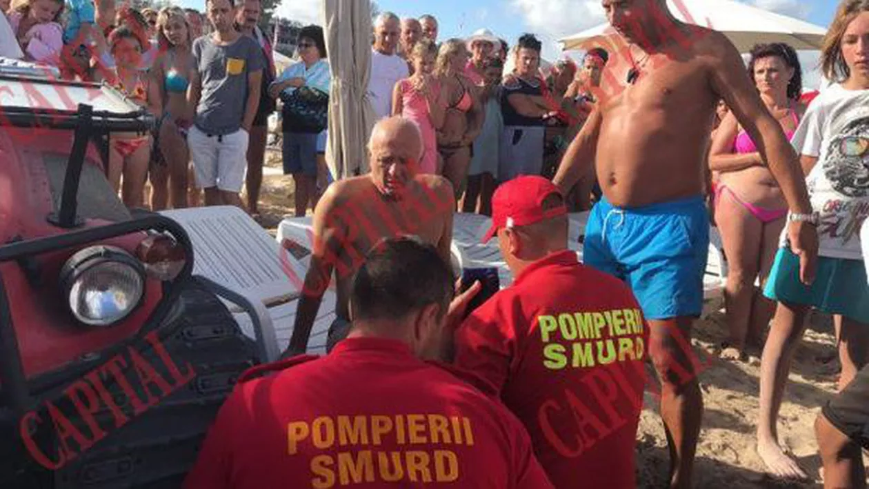Un fost OFICIAL al statului, salvat de la ÎNEC în Eforie Nord! (VIDEO, FOTO)