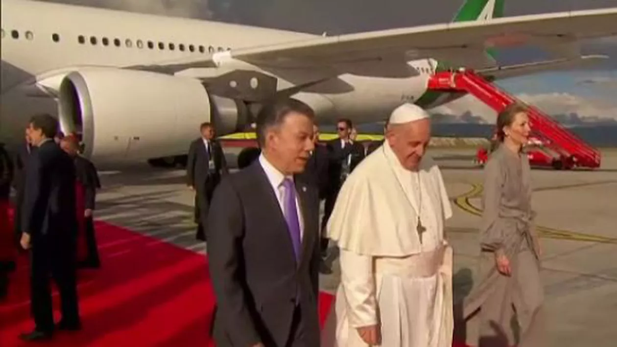 Vizită pastorală a lui Papa Francisc în Columbia