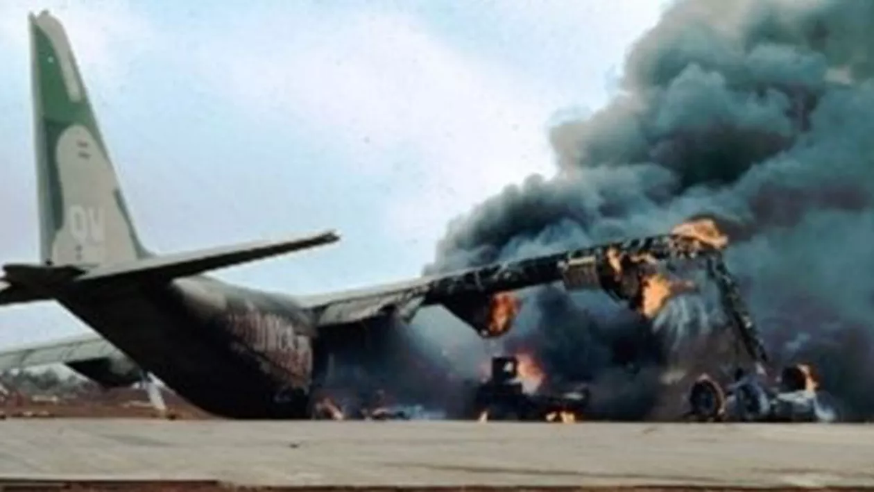 Un avion millitar s-a prăbușit în apropiere de Moscova! La fața locului au ajuns anchetatorii
