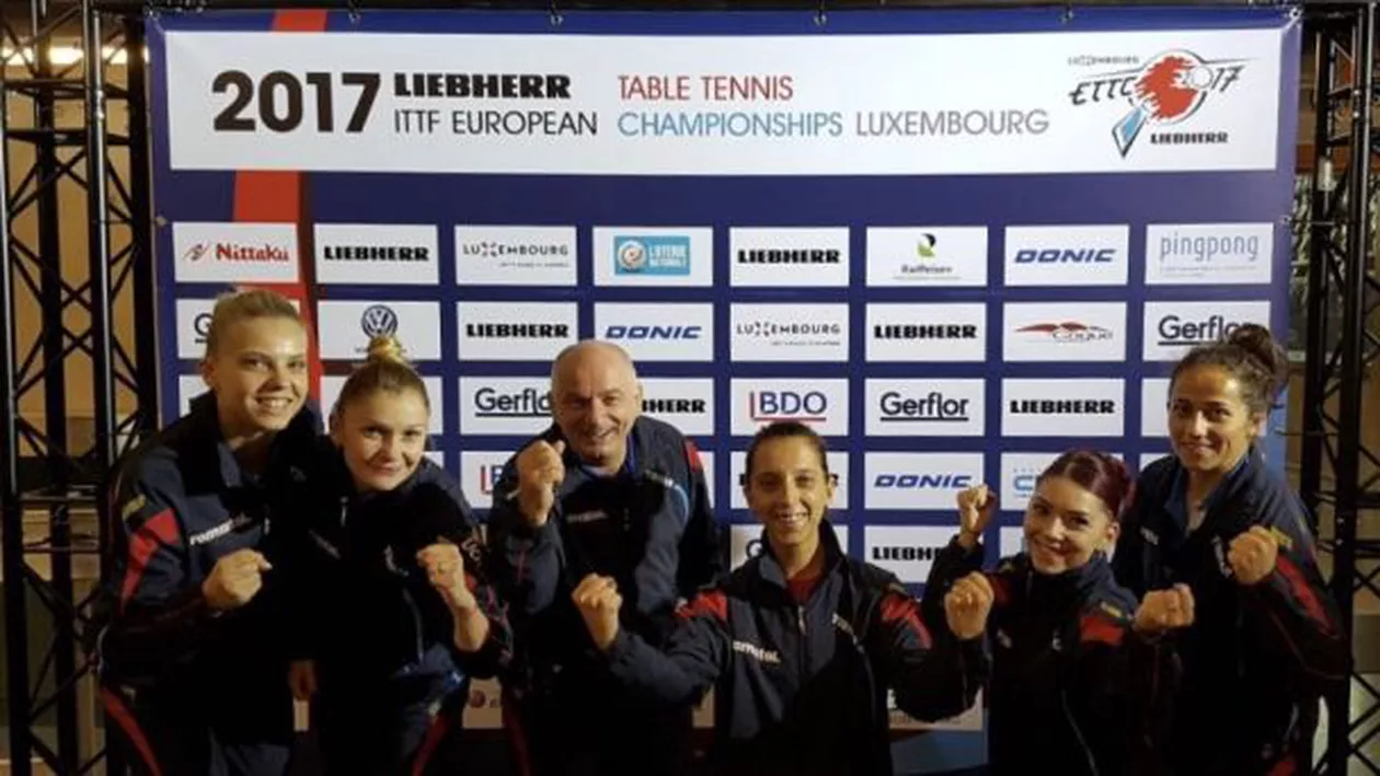 România, campionă europeană la tenis de masă