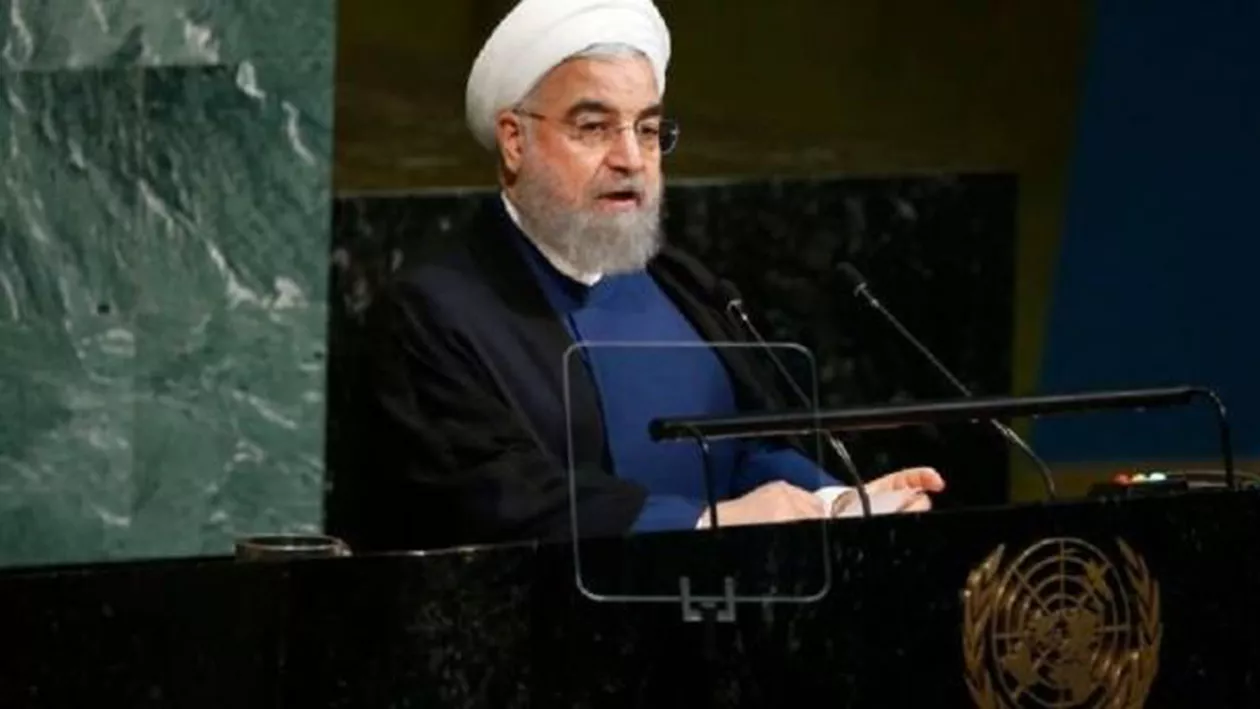ONU: Iranul REFUZĂ să renegocieze acordul nuclear cu un Trump ”paria”, anunţă președintele Rohani