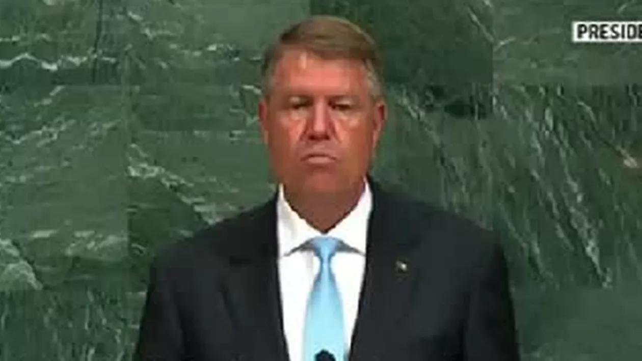 Iohannis, la ONU: Conflictele prelungite din regiunea Mării Negre rămân o ameninţare serioasă (VIDEO)
