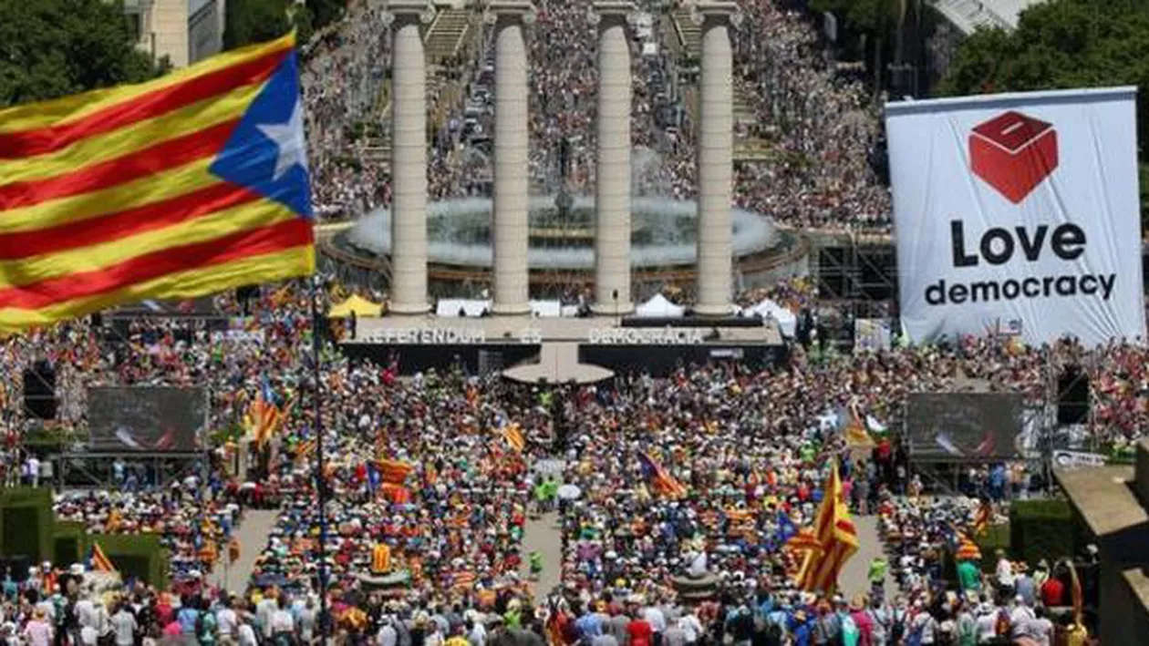 Liderul catalan declară că va înainta cu REFERENDUMUL de la 1 octombrie pentru independenţă