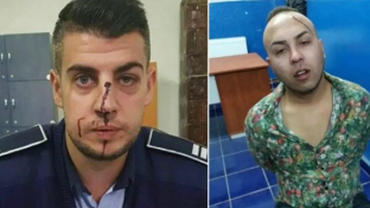 Agentul bătut și amenințat de un tânăr băut trage un semnal de alarmă. Ce le transmite șefilor săi (VIDEO)
